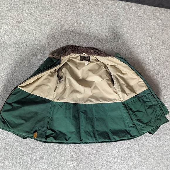 Vintage Eddie Bauer Goose Down Puffer Jacket with Sheerling Lining. - Picture 13 of 16